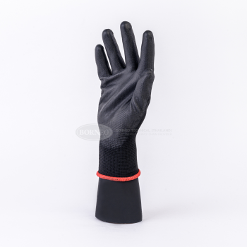 TONGA PU1001K Black PU Gloves (12 PR/PK)