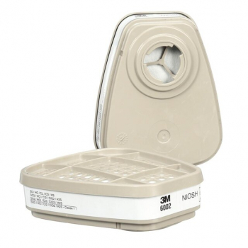 3M 6002 ตลับกรองไอกรดแก๊ส (2 ชิ้น/แพค)