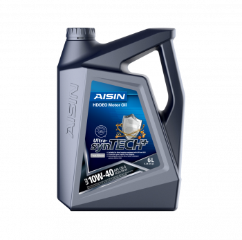 AISIN Ultra-synTECH+ HDDEO Motor Oil 10W-40 CK-4 6L (3 GALLON/CARTON)ง)