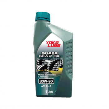 น้ำมันเกียร์ YOKOLUBE SUPER GEAR OIL 80W90 1 ลิตร (12 ขวด/ลัง)