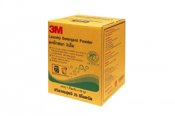 3M LAUNDRY DETERGENT POWDER 25 KG. (1KG/BG , 25 BG/BX)