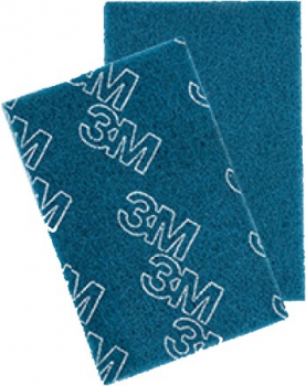 3M สก็อตซ์ไบรต์ Mighty Blue 6X9 นิ้ว (60 ชิ้น/กล่อง)
