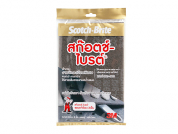 3M สก็อตช์-ไบรต์แบบซองขนาด 6"X9" สีเทา