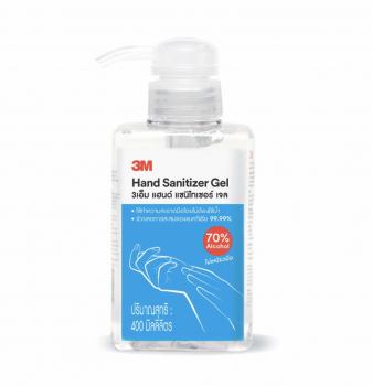 3M HAND SANITIZER GEL 400ML+DISPENSER