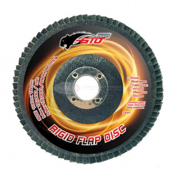 GTO SPEED RIGID FLAP DISC 4" #100
