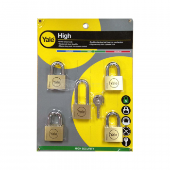 Yale BD45-45LSP5 5PCS KEY ALIKE (BD45X4,45LX1) (1 Set/Pack)