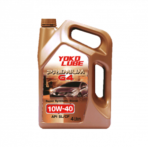 MOTOR OIL YOKOLUBE PREMIUM G4 10W40 SL 4 Liters (6 GALLON/CARTON)