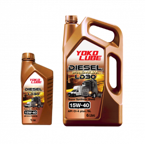 น้ำมันเครื่อง YOKOLUBE DIESEL PREMIUM LD30 15W40 6+1 ลิตร (4 กล่อง/ลัง)