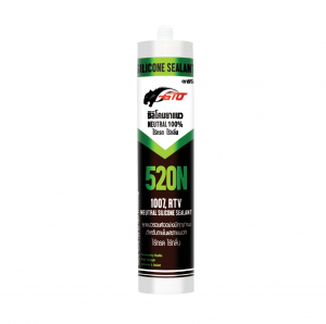 GTO 520N NEUTRAL SILICONE (25 TUBES/1 CARTON)