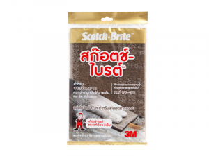 3M สก็อตช์-ไบรต์แบบซองขนาด 6"X9" สีน้ำตาล งานหนัก