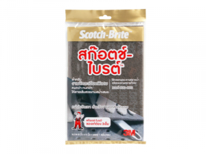 3M สก็อตช์-ไบรต์แบบซองขนาด 6"X9" สีเทา