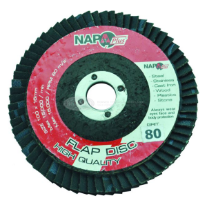 NAPA RIGID FLAP DISC 4" A120 (RIKEN CLOTH)