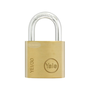 Yale YE30 Padlock 30mm-Solid Brass (1 ea/Pack)