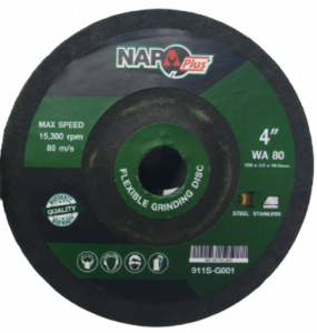 NAPA GRINDING 4"x3x16 mm WA80 (Green)